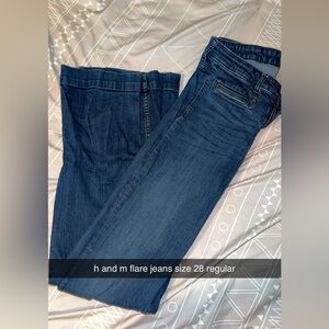 H&M Flare Jeans Size 28